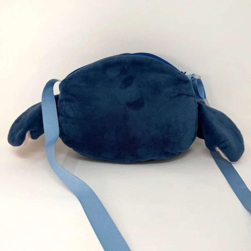 Disney Stitch Plush Crossbody Bag Lilo & Stitch Kids Park Travel Pillow Purse